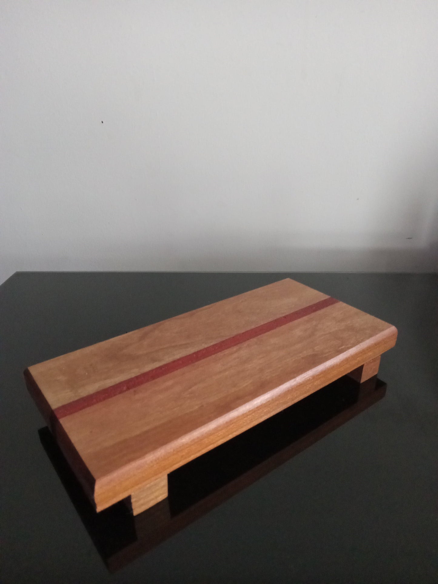 Farmhouse Pedestal Cherry and Padauk Inner Legs