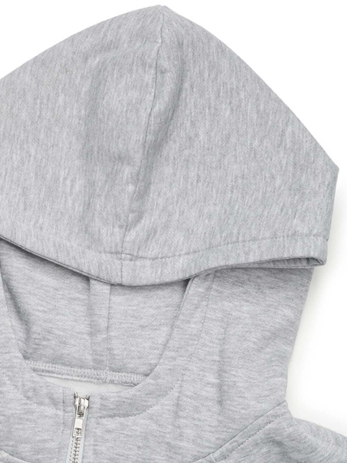 Zip Long Sleeve Hoodie - Ultimate Style and Comfort