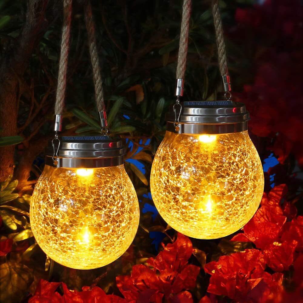 Outdoor Solar Crack Bottle 20 Light Waterproof Decoration Light