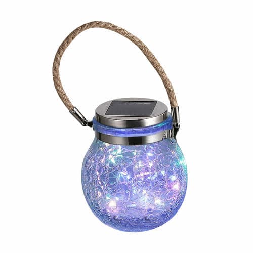 Outdoor Solar Crack Bottle 20 Light Waterproof Decoration Light Multi Color