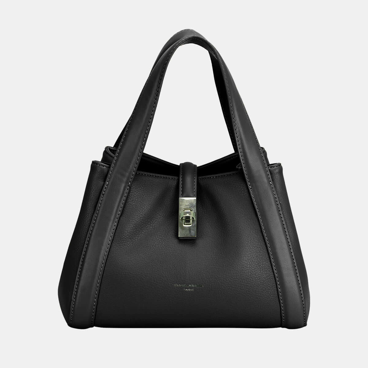 David Jones PU Leather Bucket Bag Black One Size