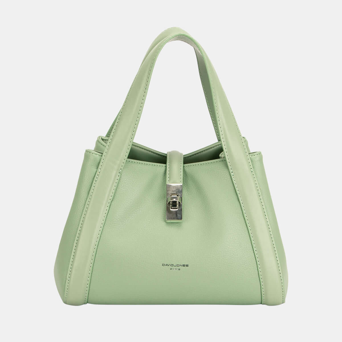 David Jones PU Leather Bucket Bag L.Green One Size