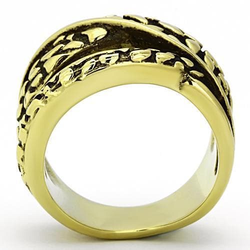 Women Stainless Steel No Stone Rings TK1025