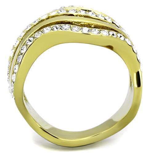 Stylish Stainless Steel Crystal Rings for Women - Ferris Deals