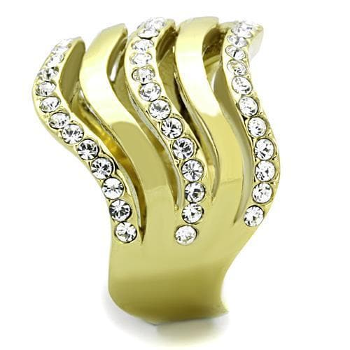 Stylish Stainless Steel Crystal Rings for Women - Ferris Deals