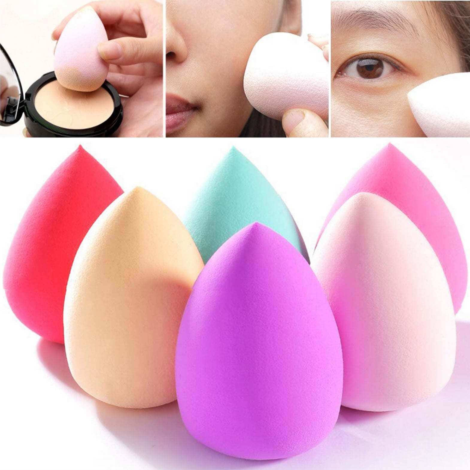 6-Piece Makeup Sponge Set - Flawless Application | Ferris Deals